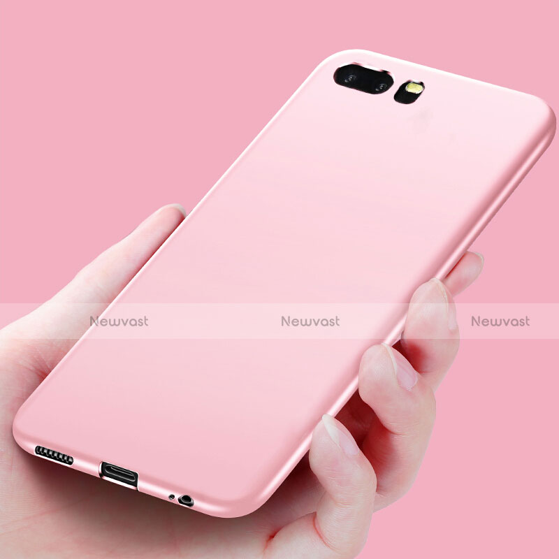 Ultra-thin Silicone TPU Soft Case S05 for Huawei P10 Pink