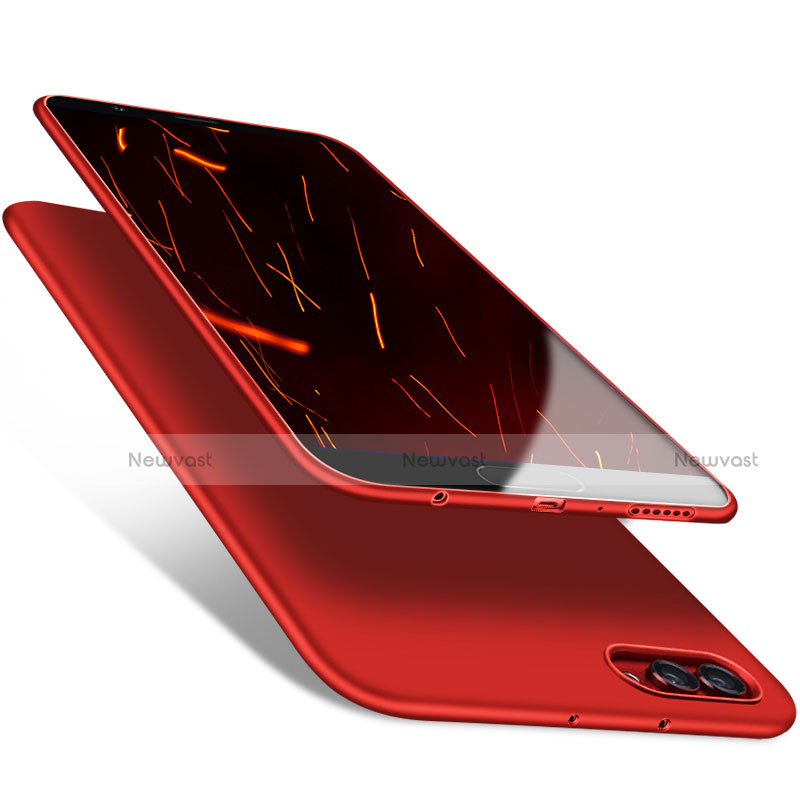 Ultra-thin Silicone TPU Soft Case S07 for Huawei Honor V10 Red