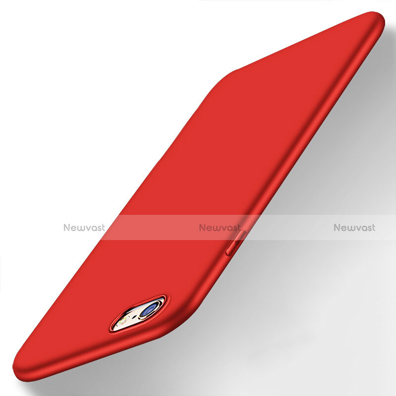 Ultra-thin Silicone TPU Soft Case U14 for Apple iPhone 6S Red