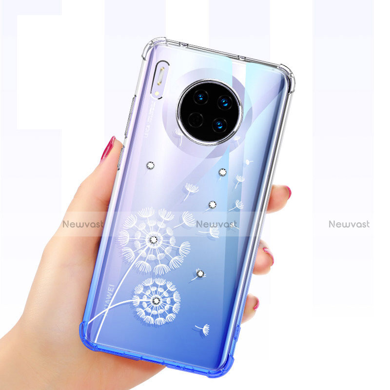 Ultra-thin Transparent Butterfly Soft Case Cover for Huawei Mate 30 5G