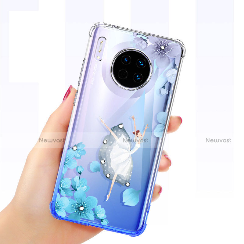 Ultra-thin Transparent Butterfly Soft Case Cover for Huawei Mate 30 Pro 5G