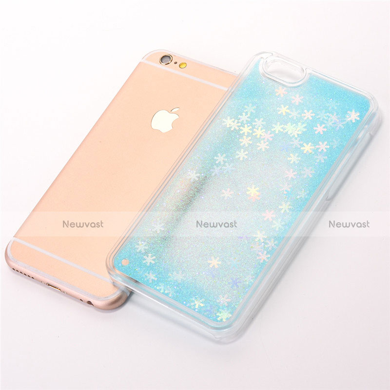 Ultra-thin Transparent Flowers Soft Case Cover T01 for Apple iPhone 6S Plus