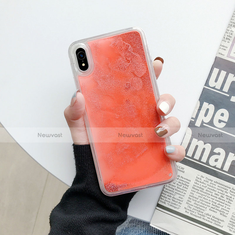 Ultra-thin Transparent Flowers Soft Case Cover T12 for Apple iPhone XR