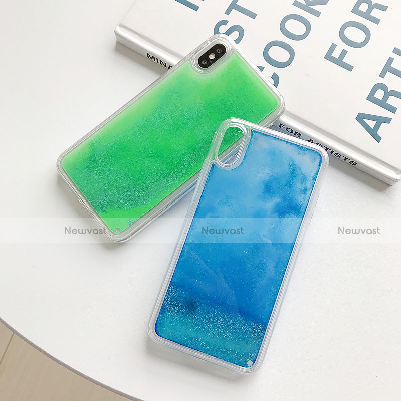 Ultra-thin Transparent Flowers Soft Case Cover Z03 for Apple iPhone Xs