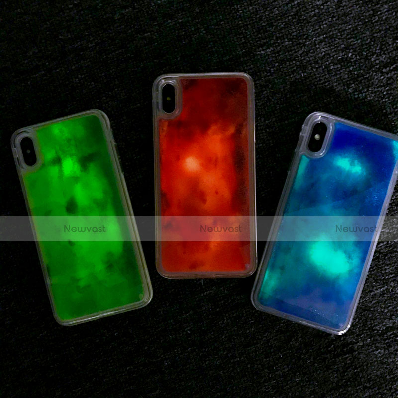 Ultra-thin Transparent Flowers Soft Case Cover Z03 for Apple iPhone Xs