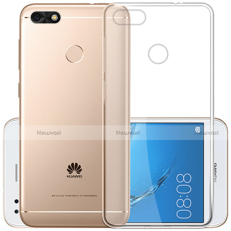 Ultra-thin Transparent Gel Gradient Soft Case Cover for Huawei Y6 Pro (2017)