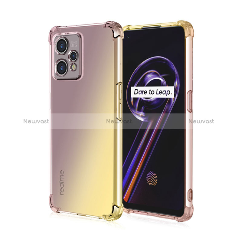 Ultra-thin Transparent Gel Gradient Soft Case Cover for Realme 9 5G