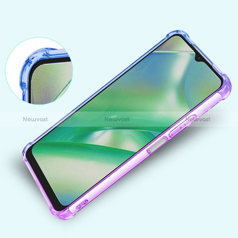Ultra-thin Transparent Gel Gradient Soft Case Cover for Realme 9 Pro 5G