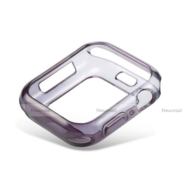 Ultra-thin Transparent Gel Gradient Soft Case Cover G01 for Apple iWatch 5 44mm