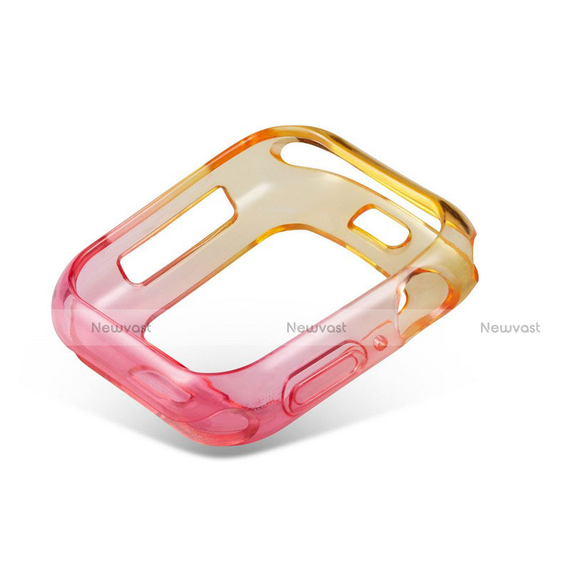 Ultra-thin Transparent Gel Gradient Soft Case Cover G01 for Apple iWatch 5 44mm