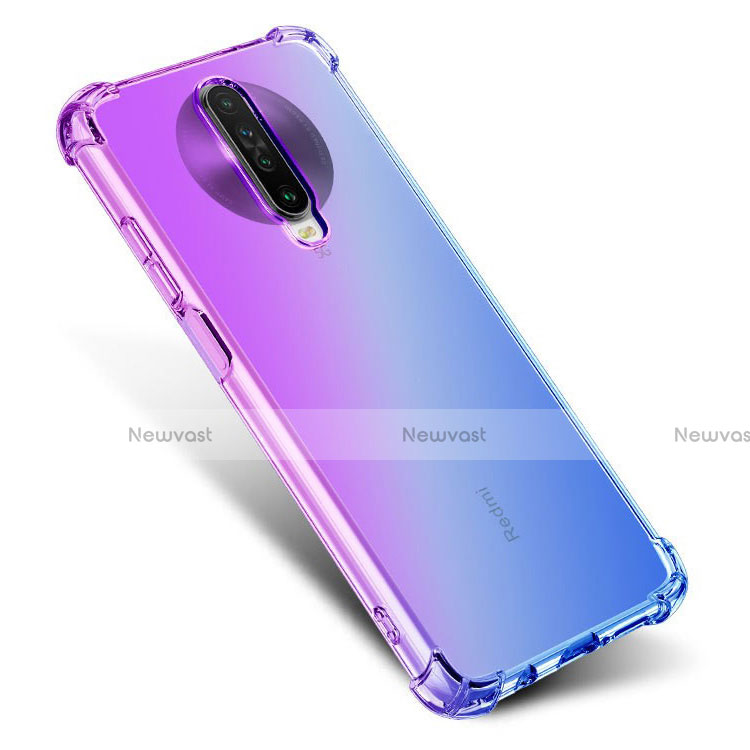 Ultra-thin Transparent Gel Gradient Soft Case Cover G01 for Xiaomi Poco X2