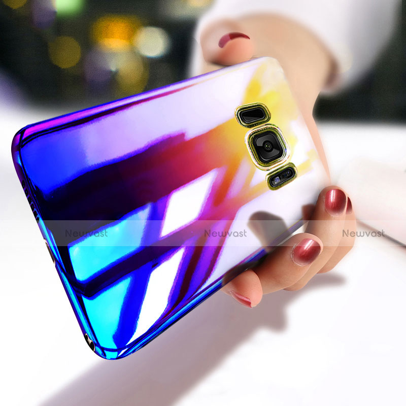 Ultra-thin Transparent Gel Gradient Soft Case for Samsung Galaxy S8 Mixed