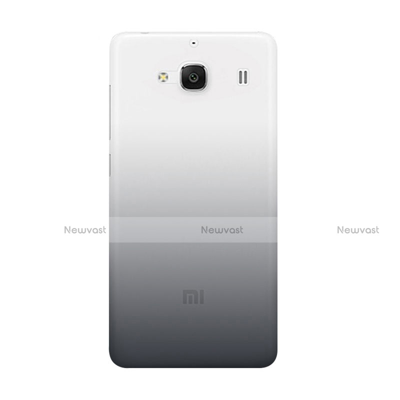 Ultra-thin Transparent Gel Gradient Soft Case for Xiaomi Redmi 2A Gray