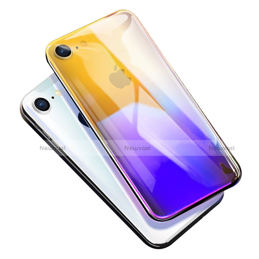 Ultra-thin Transparent Gel Gradient Soft Case G02 for Apple iPhone 8 Mixed