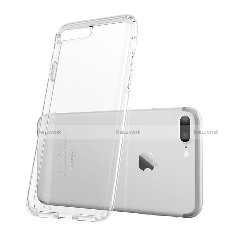 Ultra-thin Transparent Gel Soft Case for Apple iPhone 8 Plus Clear