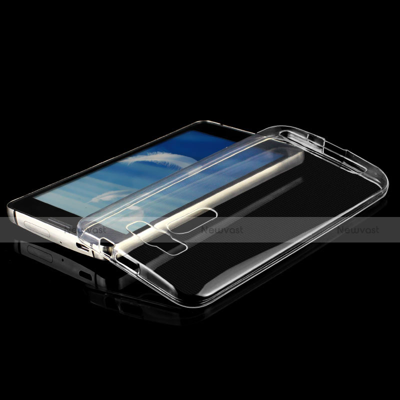 Ultra-thin Transparent Gel Soft Case for Asus Zenfone 2 Laser ZE500KL ZE550KL Clear