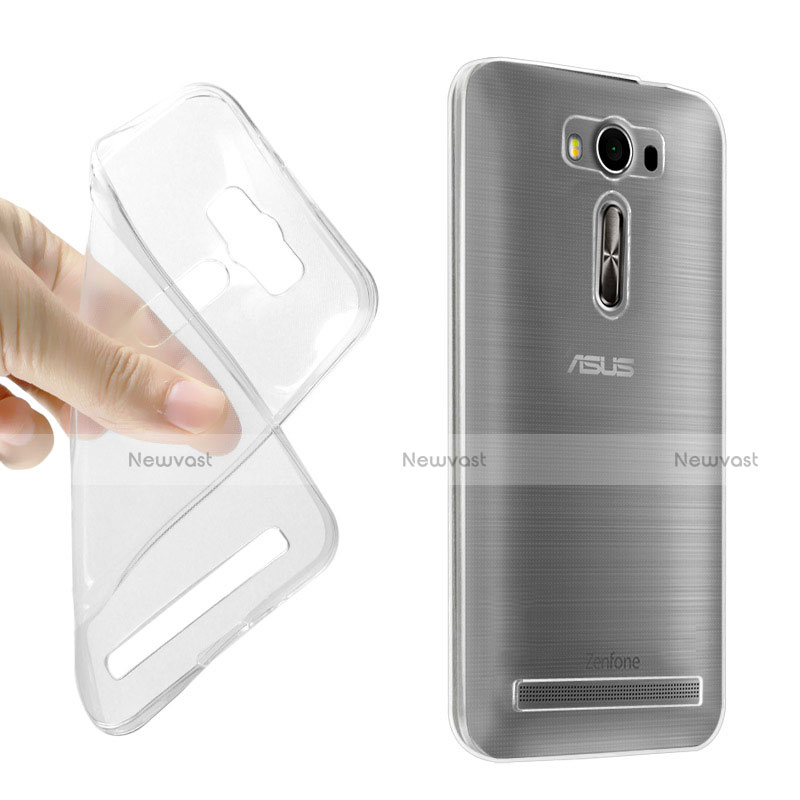 Ultra-thin Transparent Gel Soft Case for Asus Zenfone 2 Laser ZE500KL ZE550KL Clear