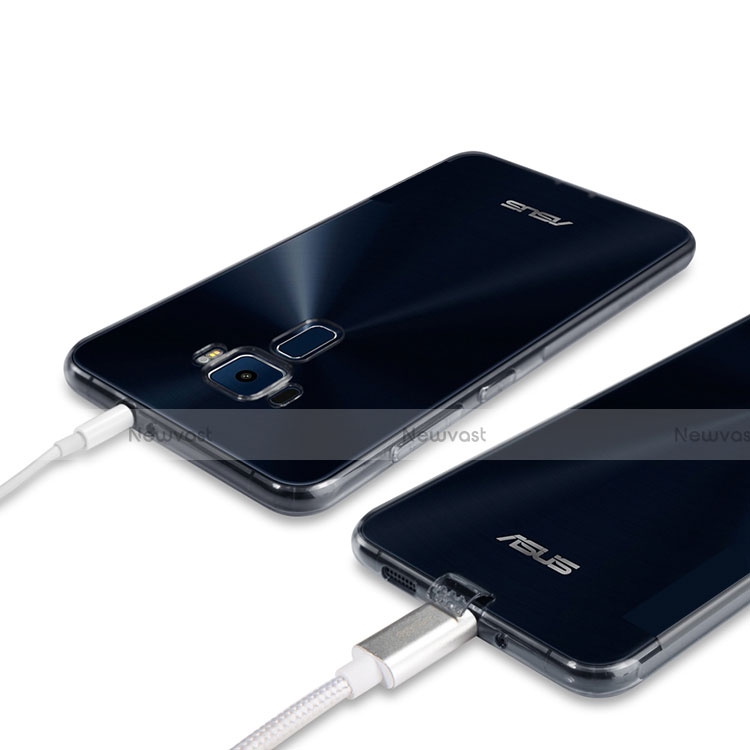 Ultra-thin Transparent Gel Soft Case for Asus Zenfone 3 ZE552KL Clear
