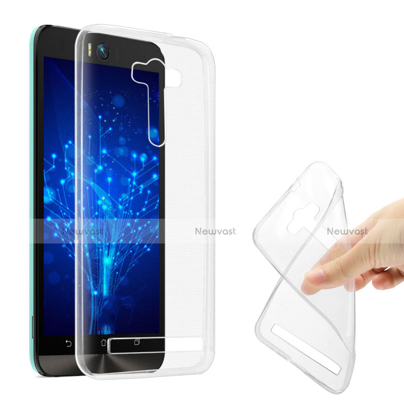 Ultra-thin Transparent Gel Soft Case for Asus Zenfone Selfie ZD551KL Clear