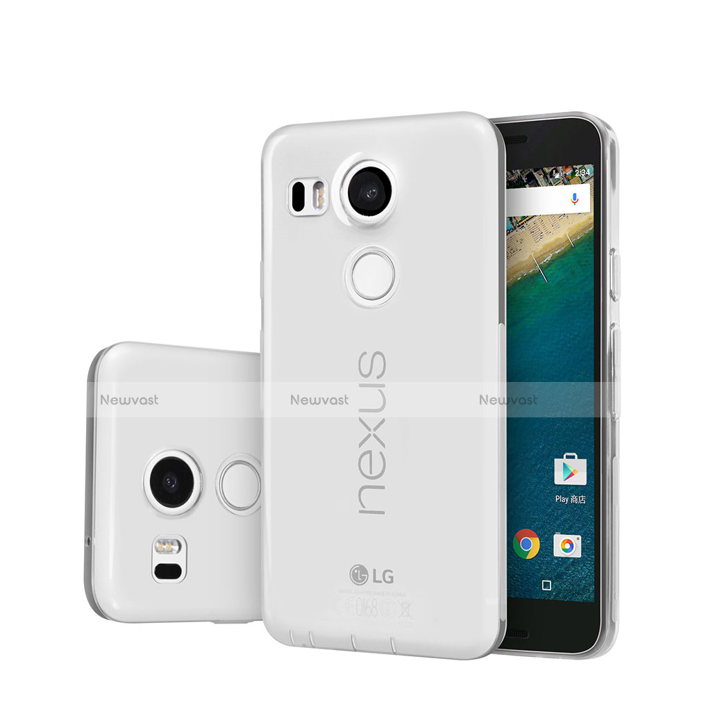 Ultra-thin Transparent Gel Soft Case for Google Nexus 5X Clear