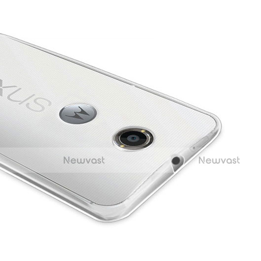 Ultra-thin Transparent Gel Soft Case for Google Nexus 6 Clear