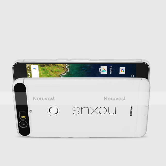 Ultra-thin Transparent Gel Soft Case for Google Nexus 6P Clear