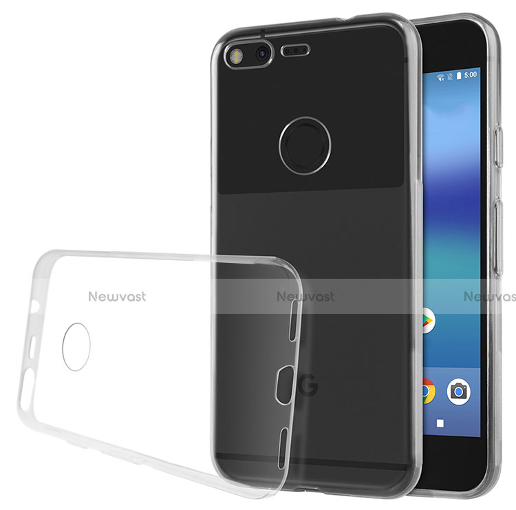 Ultra-thin Transparent Gel Soft Case for Google Pixel XL Clear