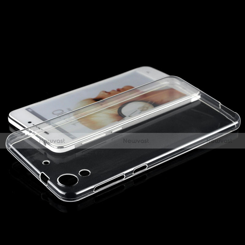 Ultra-thin Transparent Gel Soft Case for HTC Desire 728 728g Clear