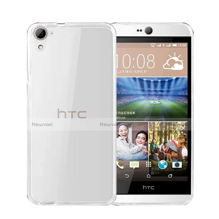 Ultra-thin Transparent Gel Soft Case for HTC Desire 826 826T 826W Clear