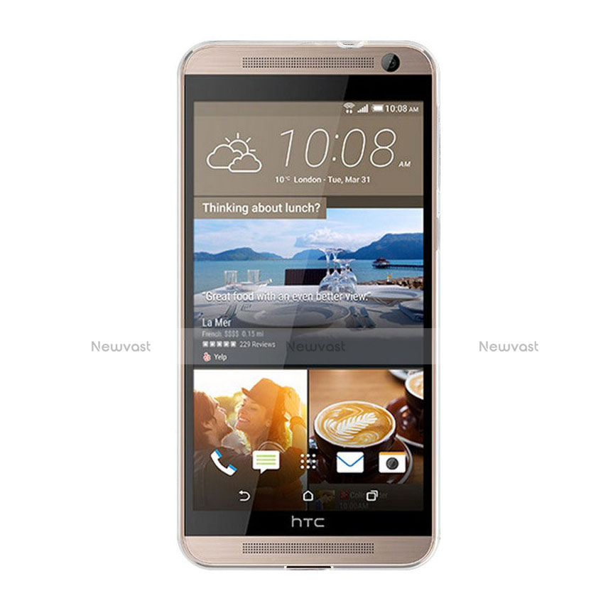 Ultra-thin Transparent Gel Soft Case for HTC One E9 Plus Clear