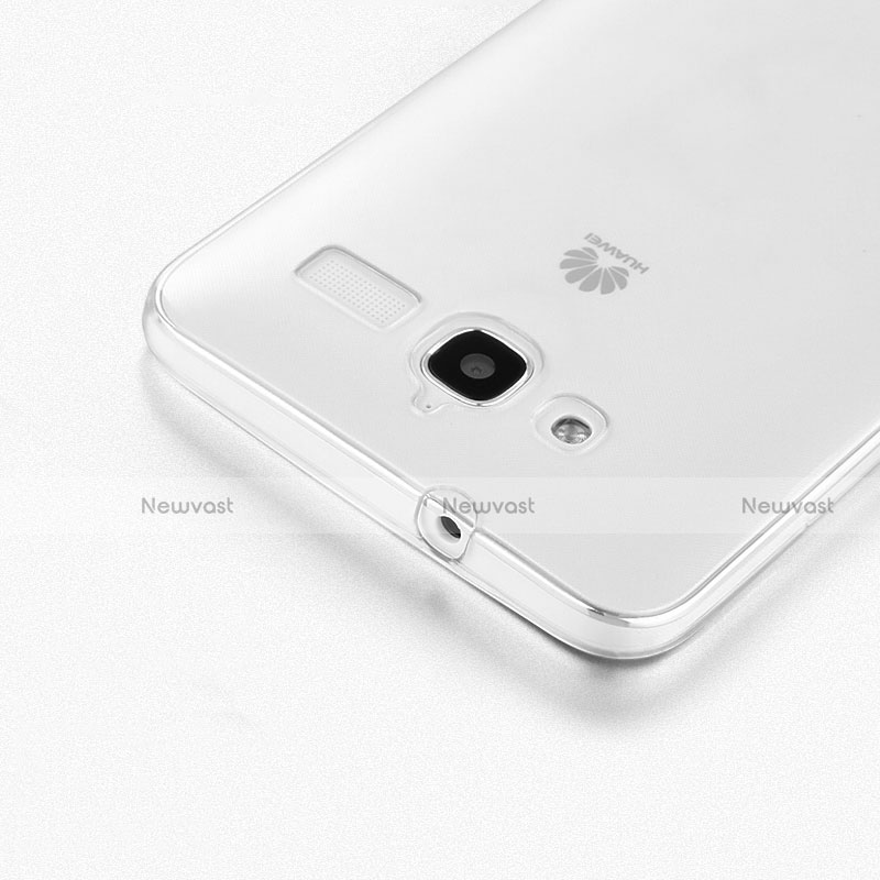 Ultra-thin Transparent Gel Soft Case for Huawei Ascend GX1 Clear