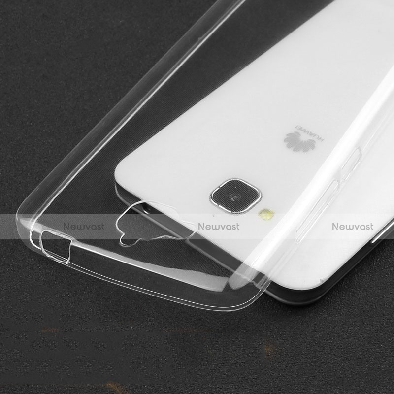 Ultra-thin Transparent Gel Soft Case for Huawei Enjoy 5 Clear