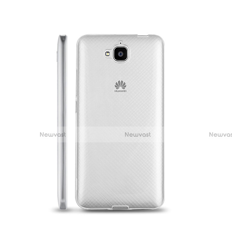 Ultra-thin Transparent Gel Soft Case for Huawei Enjoy 5 White
