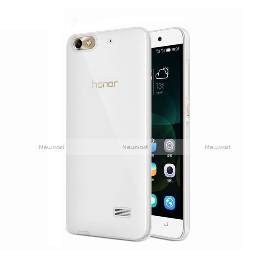 Ultra-thin Transparent Gel Soft Case for Huawei G Play Mini Clear