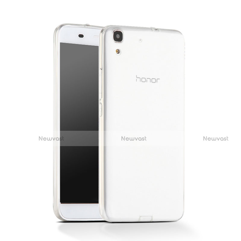 Ultra-thin Transparent Gel Soft Case for Huawei Honor 4A Clear