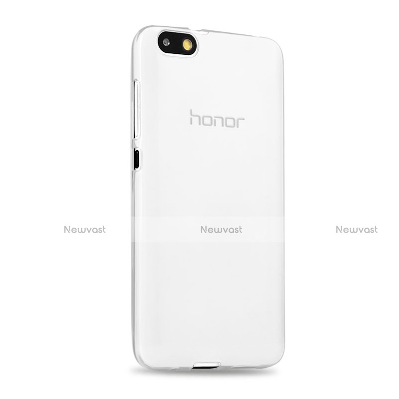 Ultra-thin Transparent Gel Soft Case for Huawei Honor 4X Clear