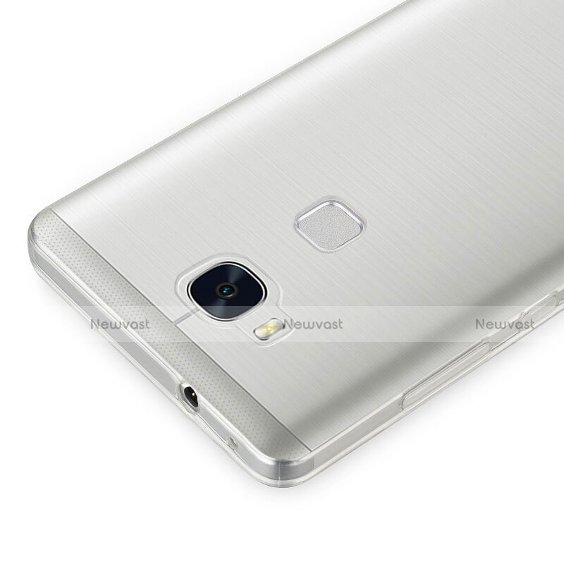 Ultra-thin Transparent Gel Soft Case for Huawei Honor 5X Clear