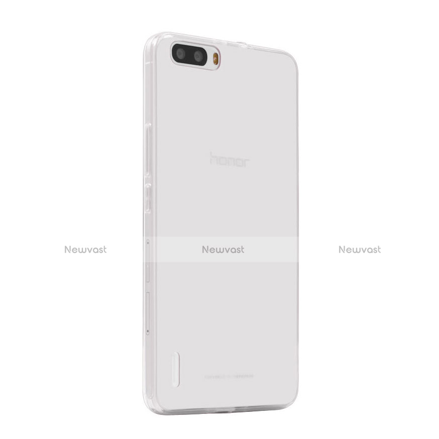 Ultra-thin Transparent Gel Soft Case for Huawei Honor 6 Plus Clear