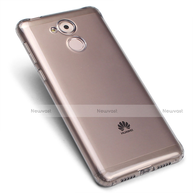 Ultra-thin Transparent Gel Soft Case for Huawei Honor 6C Gray