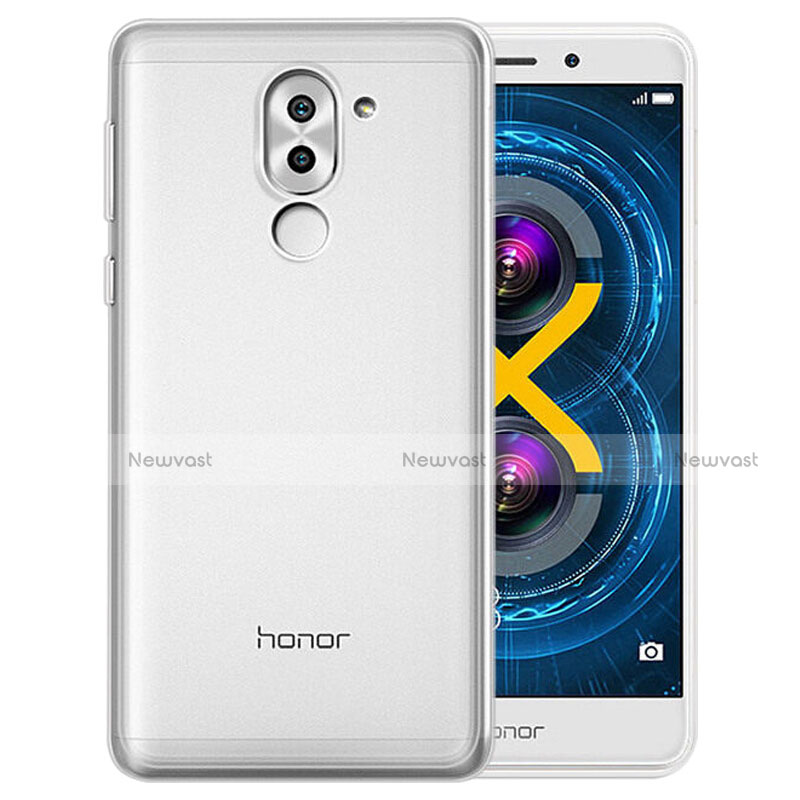 Ultra-thin Transparent Gel Soft Case for Huawei Honor 6X Clear