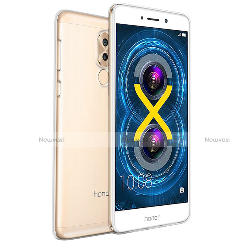 Ultra-thin Transparent Gel Soft Case for Huawei Honor 6X Pro Clear