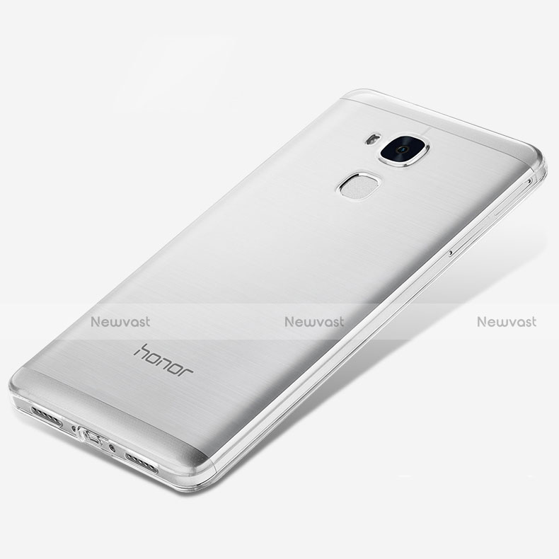 Ultra-thin Transparent Gel Soft Case for Huawei Honor 7 Lite Clear