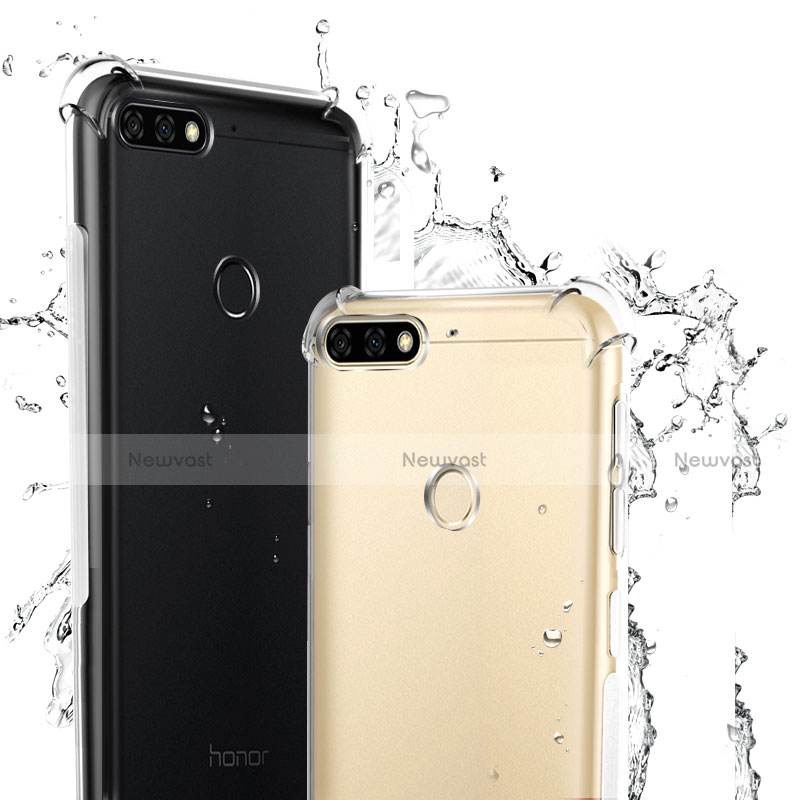 Ultra-thin Transparent Gel Soft Case for Huawei Honor 7C Clear