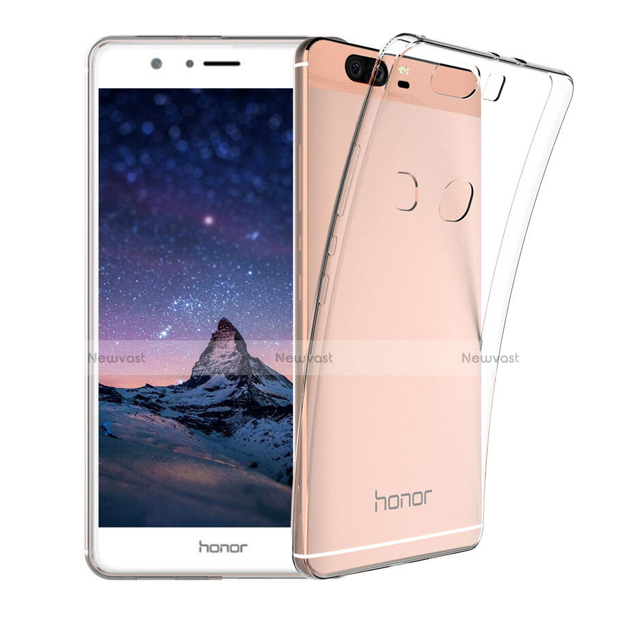 Ultra-thin Transparent Gel Soft Case for Huawei Honor V8 Clear