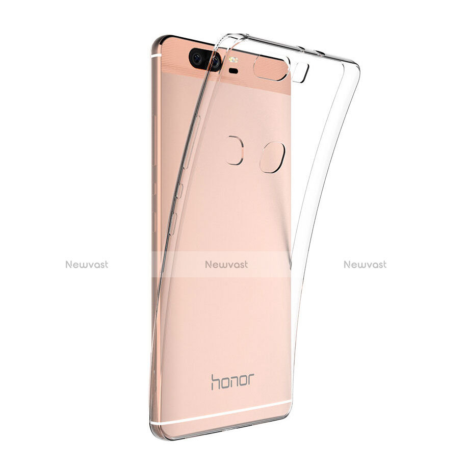 Ultra-thin Transparent Gel Soft Case for Huawei Honor V8 Clear