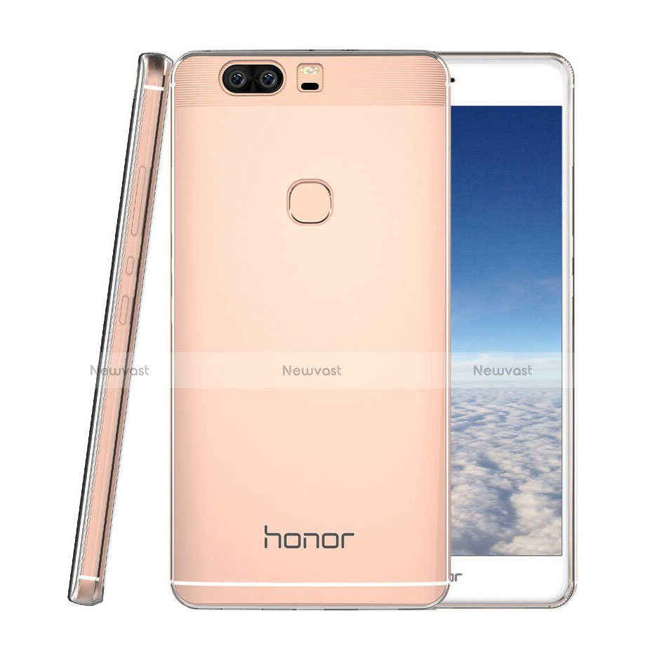 Ultra-thin Transparent Gel Soft Case for Huawei Honor V8 Clear