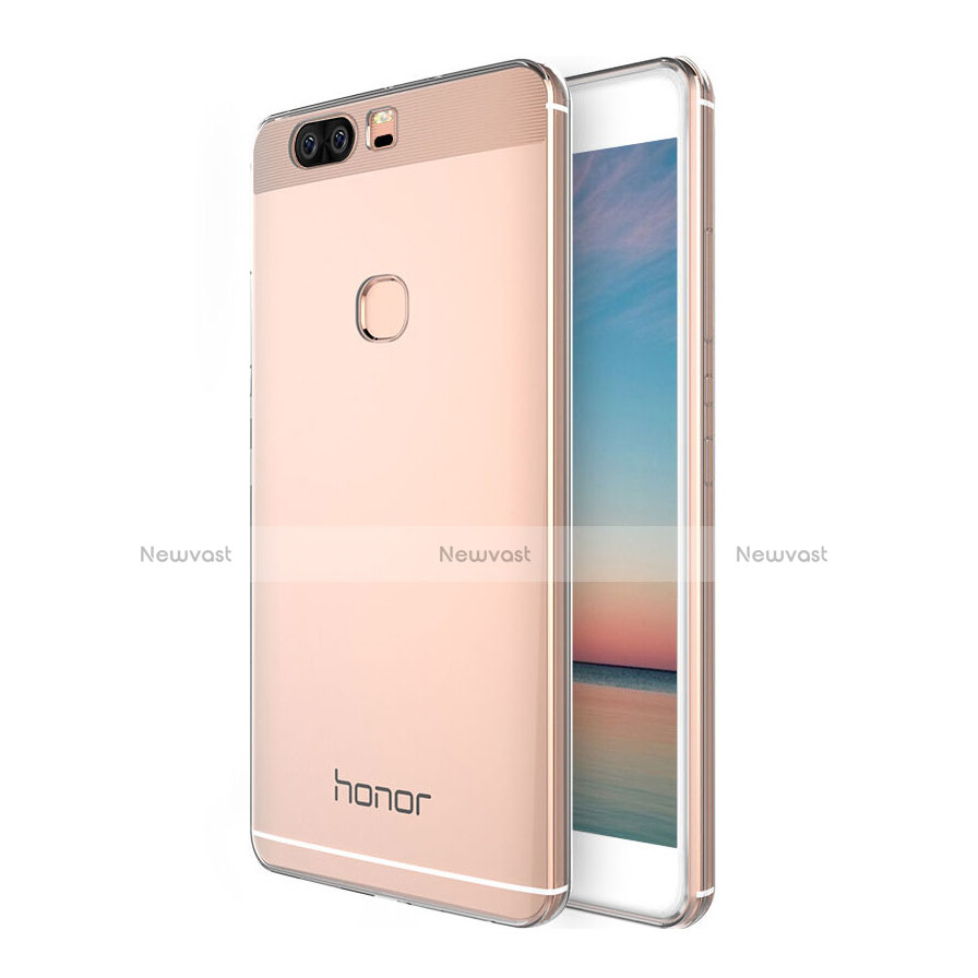 Ultra-thin Transparent Gel Soft Case for Huawei Honor V8 Clear