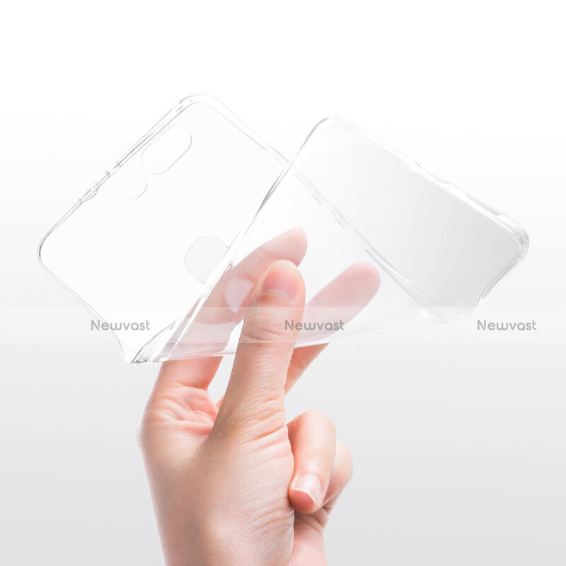 Ultra-thin Transparent Gel Soft Case for Huawei Honor V8 Clear