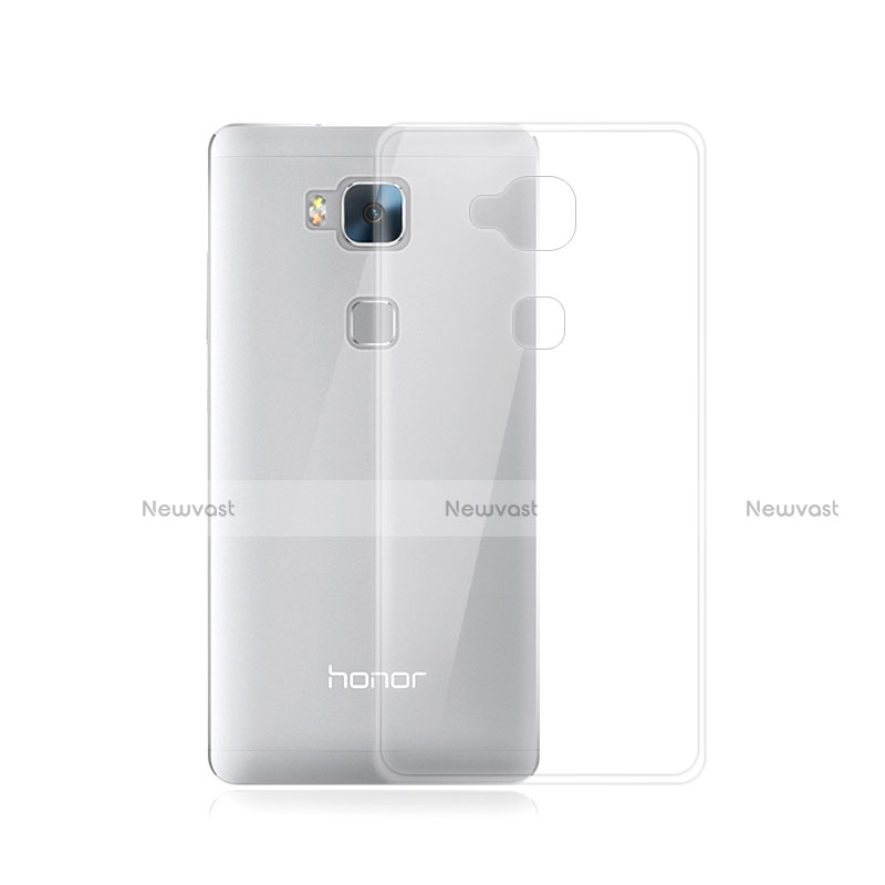 Ultra-thin Transparent Gel Soft Case for Huawei Honor X5 Clear