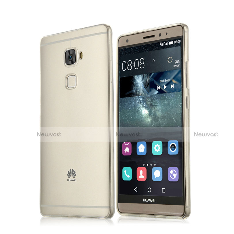 Ultra-thin Transparent Gel Soft Case for Huawei Mate S White